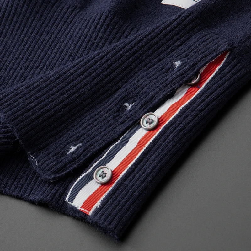 Federico Ribbon Sleeve Sweater